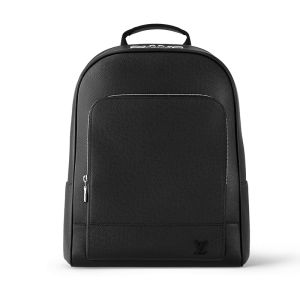 Louis Vuitton Adrian Backpack In Taiga Leather M30857 Black