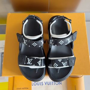 Louis Vuitton Archlight Sandals Women Calf Leather Black