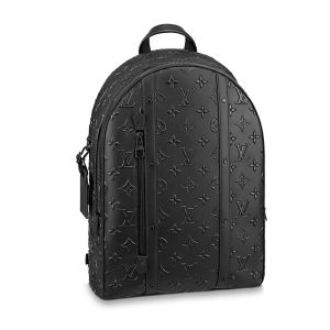 Louis Vuitton Armand Backpack In Monogram Debossing Leather M57959 Black