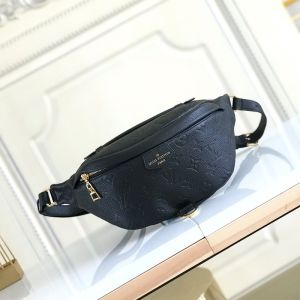 Louis Vuitton Bumbag In Monogram Empreinte Leather M44812 Black