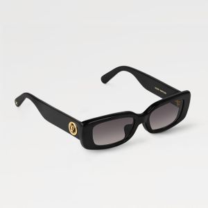 Louis Vuitton LV Circle Cat Eye Sunglasses In Acetate Z2109W Black