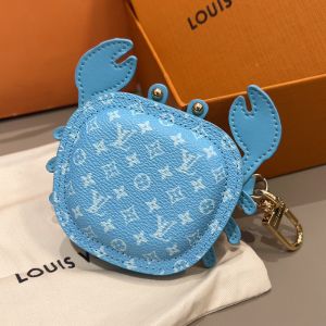 Louis Vuitton LV Crab Bag Charm In Monogram Canvas M01930 Blue