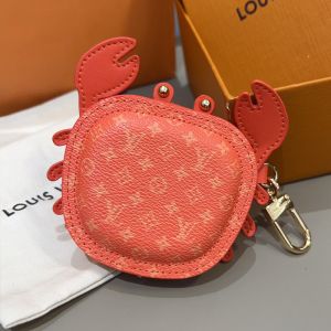 Louis Vuitton LV Crab Bag Charm In Monogram Canvas M01930 Red