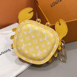 Louis Vuitton LV Crab Bag Charm In Monogram Canvas M01930 Yellow