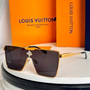 Louis Vuitton Cyclone Square Sunglasses In Metal Z1899U Black/Gold