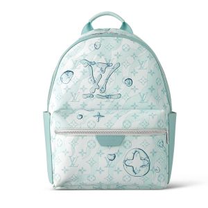 Louis Vuitton Discovery Backpack In Monogram Aquagarden Canvas M22519 Green