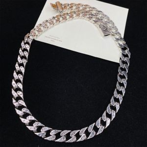 Louis Vuitton LV Chain Links Necklace In Metal Silver