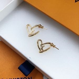 Louis Vuitton Fall in Love Stud Earrings In Metal Gold