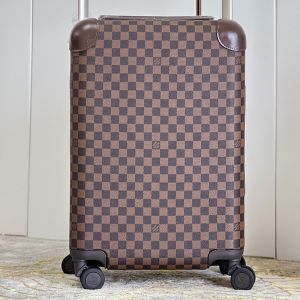 Louis Vuitton Horizon 55 Luggage In Damier Graphite Canvas Brown