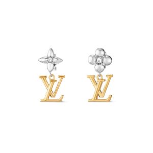 Louis Vuitton LV Iconic Earrings In Metal M01287 Gold/Silver