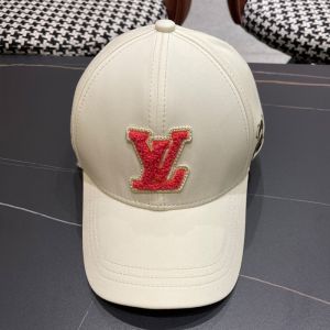 Louis Vuitton LV Signature Teddy Bear Baseball Cap In Cotton Beige