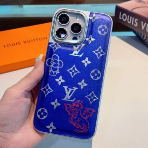 Louis Vuitton iPhone Case In Dragon Monogram Blue