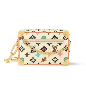 Louis Vuitton Mini Soft Trunk Bag In Monogram Craggy Canvas M25132 Beige