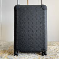 Louis Vuitton Horizon 55 Luggage In Monogram Taurillon Leather M20438 Black