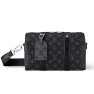 Louis Vuitton City Keepall Travel Bag In Monogram Canvas M45936 Black