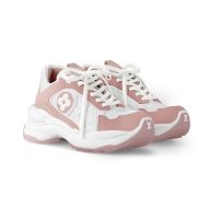 Louis Vuitton Run 55 Sneakers Women Mix Of Materials Pink