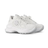 Louis Vuitton Run 55 Sneakers Women Mix Of Materials White