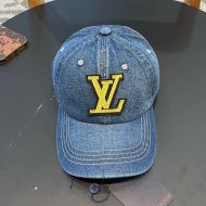 Louis Vuitton LV Signature Baseball Cap In Denim Blue