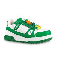 Louis Vuitton LV Trainer Maxi Sneakers Unisex Mix Of Materials 1AB8SQ Green