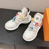 Louis Vuitton Archlight Sneakers Women Calf Leather 1AD2GJ White/Beige