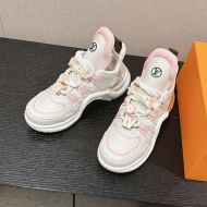 Louis Vuitton Archlight Sneakers Women Calf Leather 1AD2GJ White/Pink