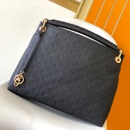 Louis Vuitton Artsy MM Tote In Monogram Empreinte Leather M41066 Black