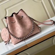 Louis Vuitton Bella Bucket Bag In Monogram Perforated Calfskin M57068 Pink