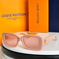 Louis Vuitton LV Circle Rectangle Sunglasses In Acetate Z2421W Pink