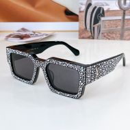 Louis Vuitton LV Clash Pearls Strass Sunglasses In Acetate Z2396W Black/White