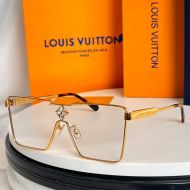 Louis Vuitton Cyclone Square Sunglasses In Metal Z1899U Gold