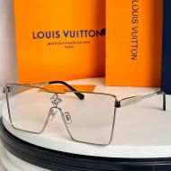 Louis Vuitton Cyclone Square Sunglasses In Metal Z1899U Silver