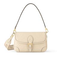 Louis Vuitton Diane Handbag In Monogram Empreinte Leather M46388 Beige