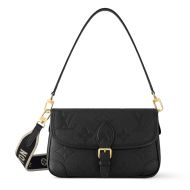 Louis Vuitton Diane Handbag In Monogram Empreinte Leather M46386 Black