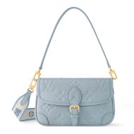 Louis Vuitton Diane Handbag In Monogram Empreinte Leather M46846 Blue