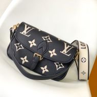 Louis Vuitton Diane Handbag In Monogram Empreinte Leather M46584 Black