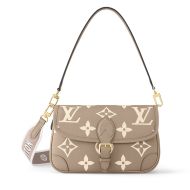 Louis Vuitton Diane Handbag In Monogram Empreinte Leather M46583 Khaki