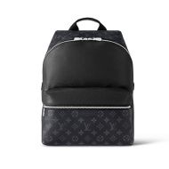 Louis Vuitton Discovery Backpack PM In Taiga Leather And Monogram Canvas M30230 Black