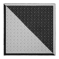 Louis Vuitton Duogram Shawl 140 In Silk M79486 Black/White