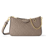 Louis Vuitton Easy Pouch On Strap In Monogram Empreinte Leather M81862 Grey