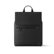 Louis Vuitton Fastline Backpack In LV Aerogram Calfskin M21367 Black