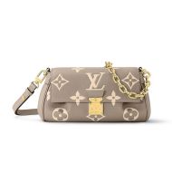 Louis Vuitton Favorite Handbag In Monogram Empreinte Leather M45836 Grey