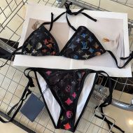 Louis Vuitton Bikini In Glittery Monogram Black/Multicolor