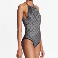 Louis Vuitton Swimsuit In Glittery Monogram 1A8R8O Grey