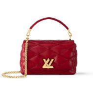 Louis Vuitton GO-14 MM Handbag In Lambskin M25106 Red