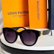 Louis Vuitton GO-14 Round Sunglasses In Acetate Z2426W Black/Purple