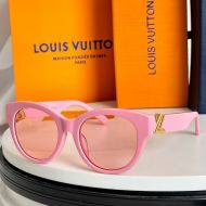 Louis Vuitton GO-14 Round Sunglasses In Acetate Z2426W Pink