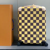 Louis Vuitton Horizon 55 Luggage In Damier Heritage Canvas N40566 Yellow