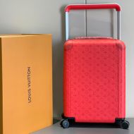 Louis Vuitton Horizon 55 Luggage In Monogram Taurillon Leather M23628 Red