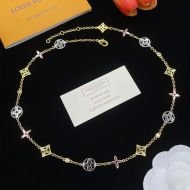 Louis Vuitton Idylle Blossom Necklace In Metal Gold