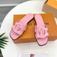 Louis Vuitton LV Isola Flat Slides Women Calf Leather 1ABP0E Pink